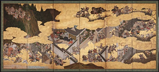 Battle Scenes from the Tale of Heike (Heike Monogatari)