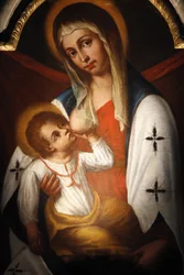 Beata Vergine delle Grazie, the Madonna of San Giuseppe by Benedetto Cottolenzo (late 16th century), Turin, Italy