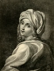 Beatrice Cenci After the Painting by Guido Reni