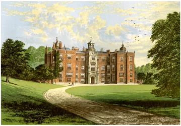 Beaudesert, Staffordshire, Home of the Marquis of Anglesey, c. 1880