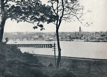 Berwick - From Spittal, Showing Berwick Bridge, 1895