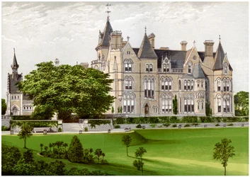 Bestwood Lodge, Nottinghamshire, Home of the Duke of St Albans, c. 1880