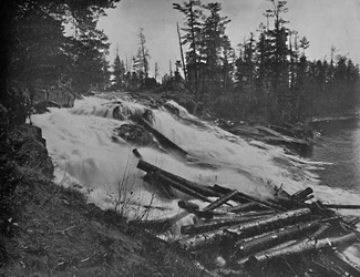 Big Falls, Peshtigo River, Wis.