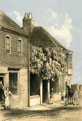 Birth Place of Dr. Watts, c1861