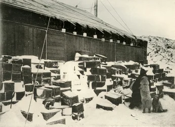 Blocks of Ice to Ascertain the Rate of Evaporation