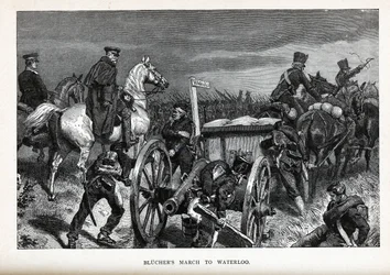 Blüchers Marsh to Waterloo