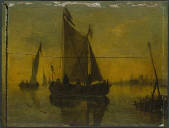 Boats in an Estuary