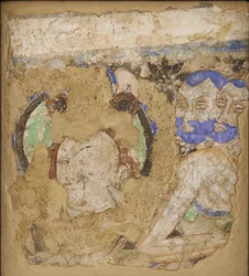 Bodhisattvas and Monks, from Cave 224