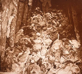Bodies in tunnels under Mount Cornillet, Champagne, northern France