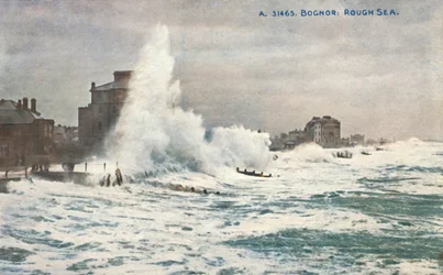 Bognor: Rough Sea