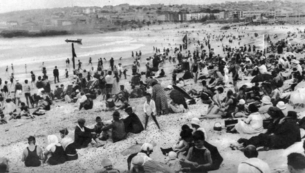 Bondi Beach, Sydney, New South Wales, Australia, c1924