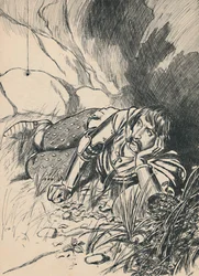 Bruce Watching the Spider, c1907