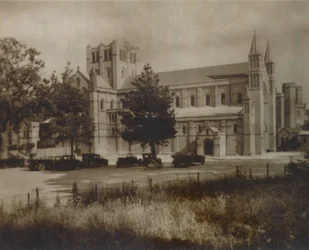 Buckfast Abbey Church, North View, late 19th-early 20th century
