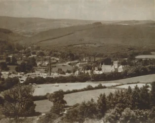 Buckfast Abbey and Dartmoor, late 19th-early 20th century