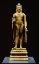 Buddha Sakyamuni / Sculpture, 7th Century