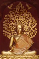 Buddha Statue in Wat Phan On, Chiang Mai, Thailand