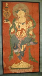 Buddhist Attendant, Possibly a Dakini