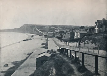 Budleigh Salterton - General View of the Valley, 1895