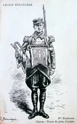 Bugler, 4th Regiment of the French Foreign Legion, 20th Century