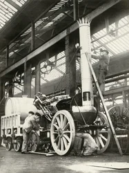 Building the Rocket, 1935