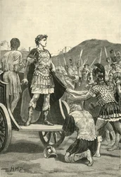 Caesar Addressing the Malcontent Legions in the Campus Martius