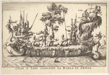 Calais and Zetes Led by Boreas and Oreithyia
