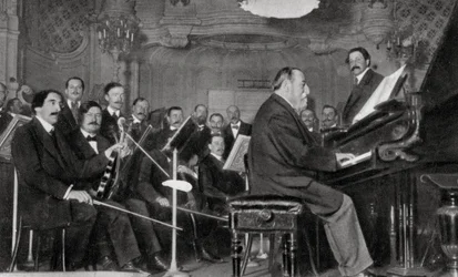 Camille Saint-Saens, French Composer, Musician and Conductor, 1910