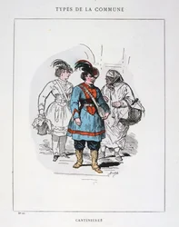 Cantinieres, Paris Commune, 1871