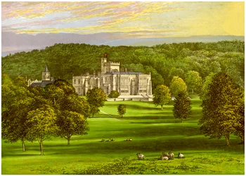 Capernwray, Lancashire, home of the Marton family, c1880