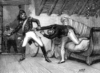 Capture of Manuel de Godoy, Duke of Alcudia, Spanish statesman