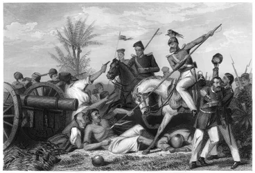 Capture of a Gun at Banda