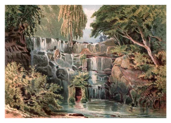 Cascade at Virginia Water, 1880