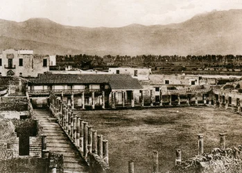 Caserma dei glagiatori, Pompeii, Italy