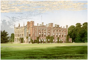 Cassiobury Park, Hertfordshire, Home of the Earl of Essex, c1880