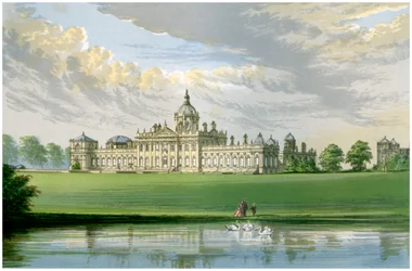 Castle Howard, Yorkshire, home of the Earl of Carlisle