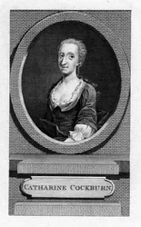 Catharine Trotter Cockburn 1679-1749, Scottish novelist, dramatist and philosopher, 19th century