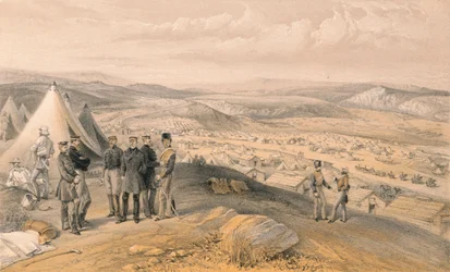 Cavalry Camp, 1856