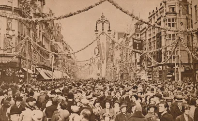Celebrations for the Silver Jubilee of King George V, London, 1935