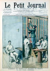 Cell and Library at the Prison at Fresnes