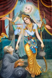 Chaityana Mahaprahbu, 15th Century Vaishnava Saint and Social Reformer, Vrindavan, India