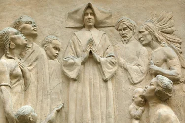 Chapel of the Miracle Medal. Catherine Laboure, Paris, France