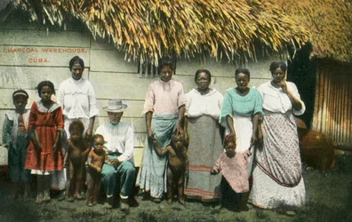 Charcoal Warehouse, Cuba, 1911