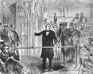Charles Bradlaugh Claiming the Right to Make the Affirmation of Allegiance