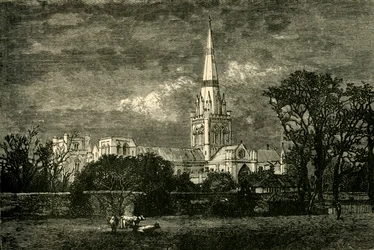 Chichester Cathedral, From The South