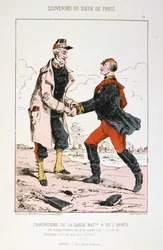 Surgeons of the National Guard and the Army, Siege of Paris, Franco-Prussian War
