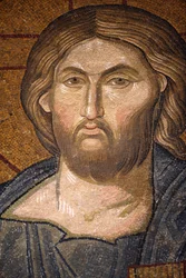 Jesus Pantocrator Mosaic, Chora Church Museum, Istanbul, Turkey