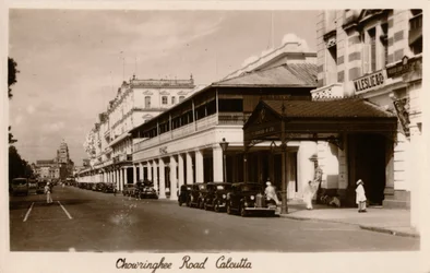 Chowringhee Road, Calcutta, c1940