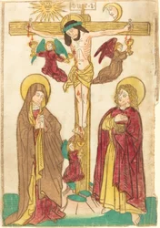 Christ on the Cross with Angels