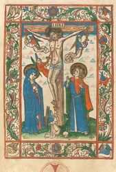 Christ on the Cross with Angels, 1483