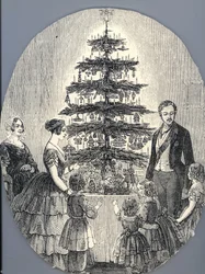 Christmas with Queen Victoria, Prince Albert, Their Children and Queen Victoria
